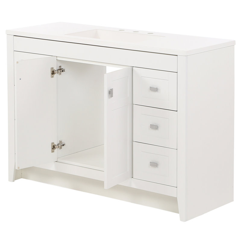 Sand & Stable Finley 48.25'' Free Standing Single Bathroom Vanity with